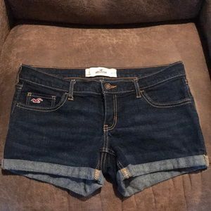 Hollister Dark Wash Shorts